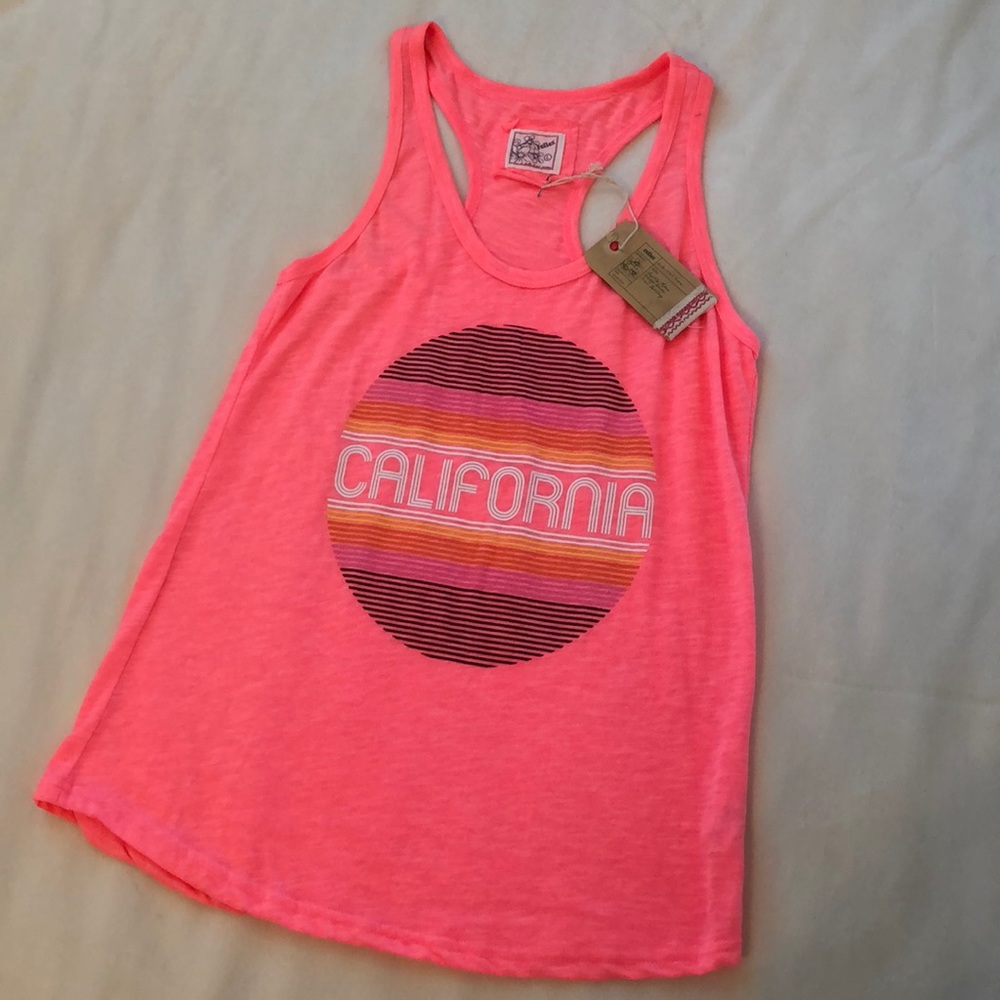 California graphic tank